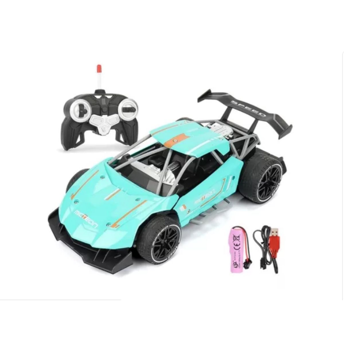 GENERICO - Auto De Derrape A Control Remoto De Metal