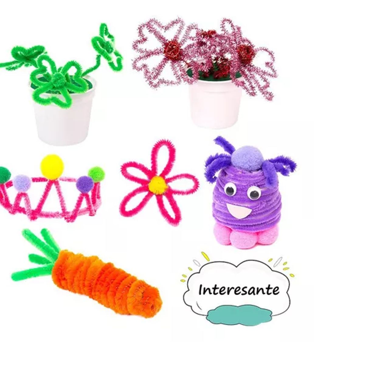 GENERICO - Limpia Pipas Tiras De Fieltro 200 Raíz