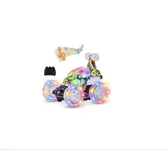 GENERICO - Auto Loco A Control Remoto Luces Sonido 360°