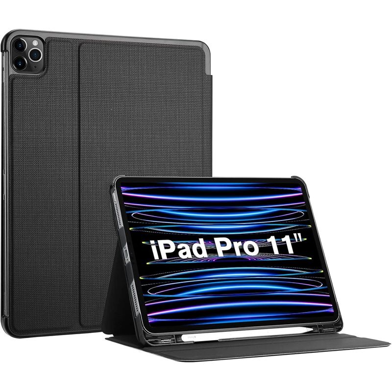GENERICO - Carcasa delgada iPad PRO 11 2020 2021 2022 textura suave revisa modelo