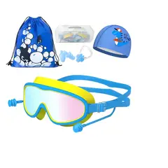 GENERICO - Gafas Goggles Natación Para Niños Antivaho Protección 6 En 1