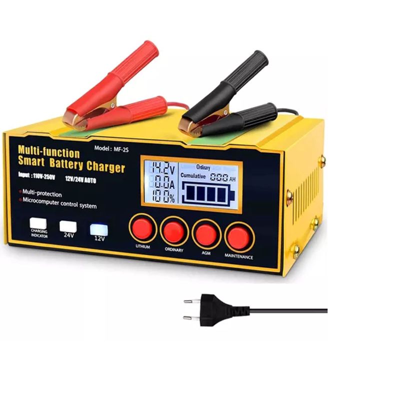 GENERICO - Cargador Batería Auto Carga Rápida Para Todas Baterías 220w