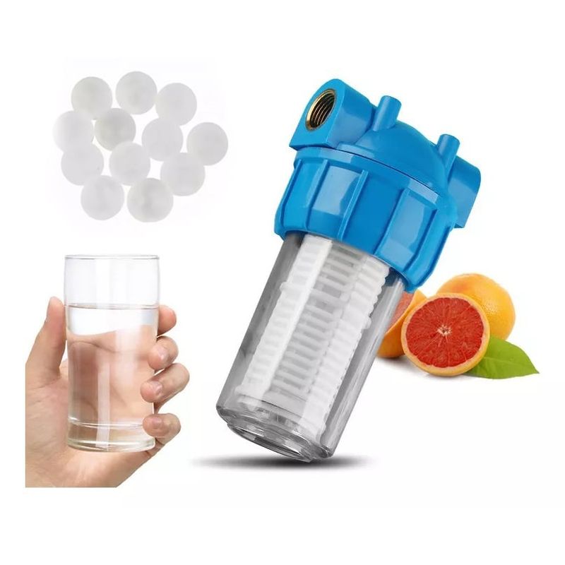 KUANGYE - Filtro Antisarro 2 Etapas Para Calefon, Calderas Y Termos