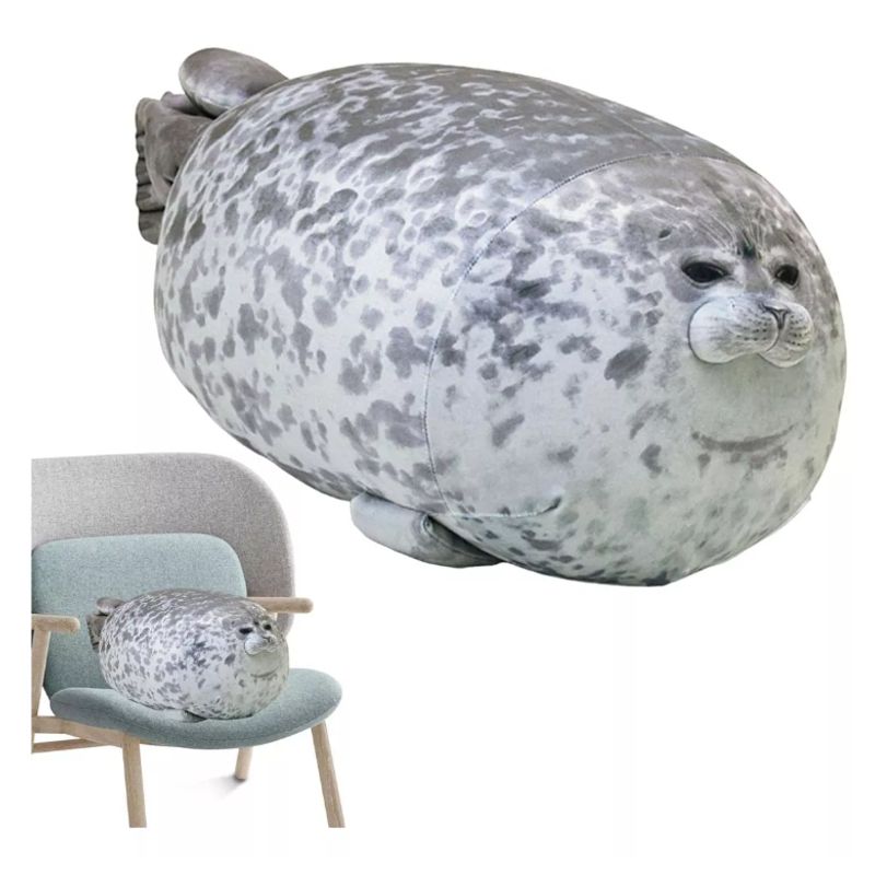 KUANGYE - Almohada Felpa Bonitos Para Juguetes Peluche Foca 30cm