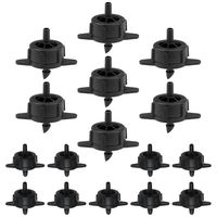 Pack 100 Goteros Riego Autocompensado De 4 Litros Hora