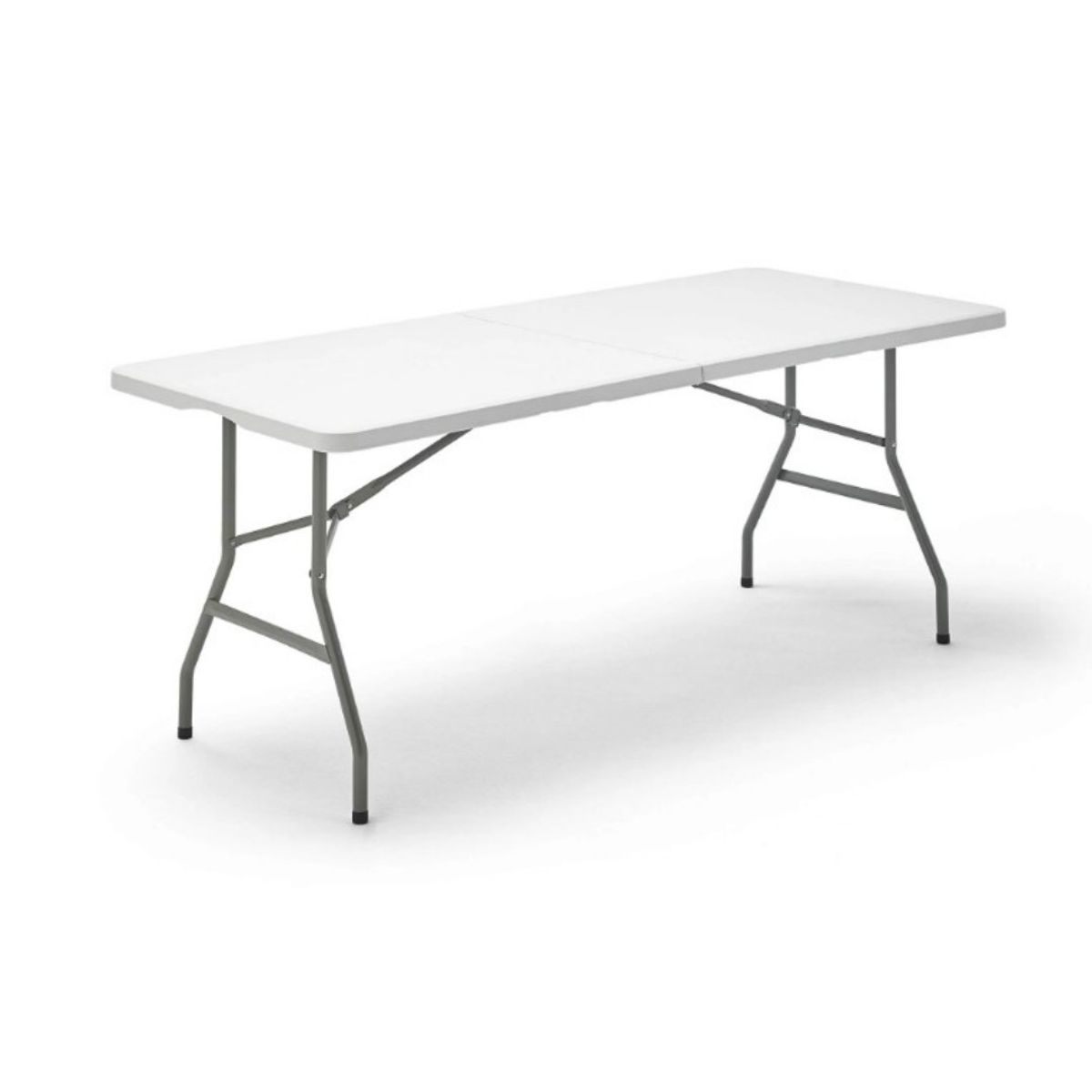 GENERICO - Mesa Plegable 180x74x74cm Blanca