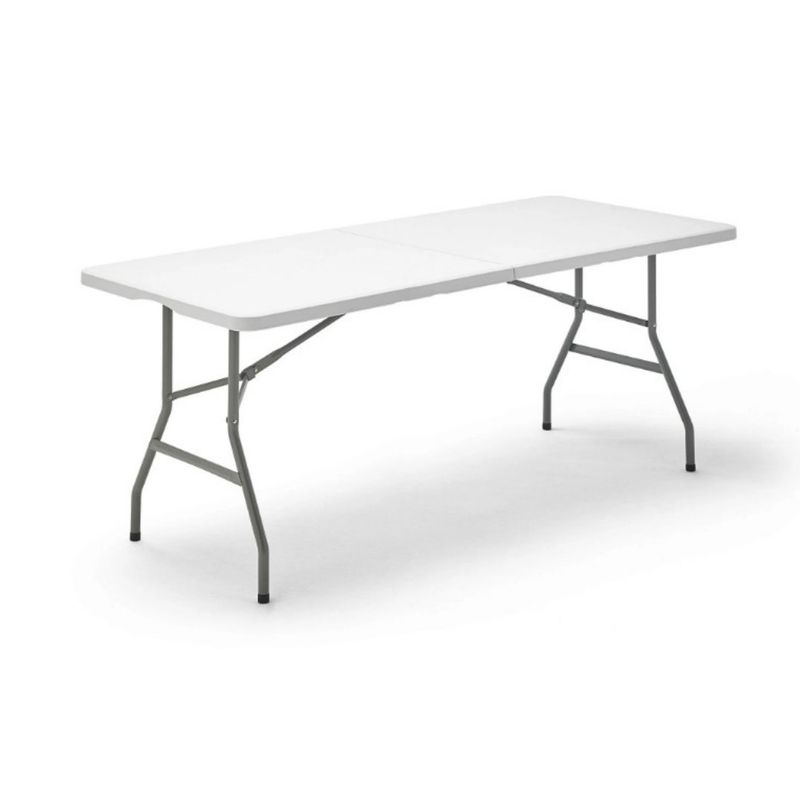 GENERICO - Mesa Plegable 180x74x74cm Blanca