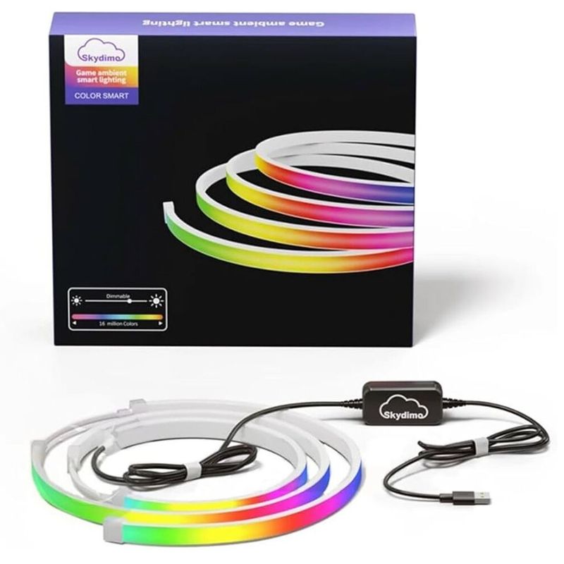GENERICO - Tira LED RGBIC Ambilight para Monitor 24'' Skydimo
