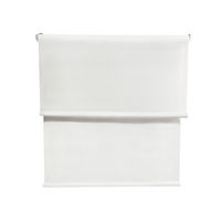 Cortina Roller Blackout 2 Paño 180x240 Doble Con Visillo Sin Cenefa