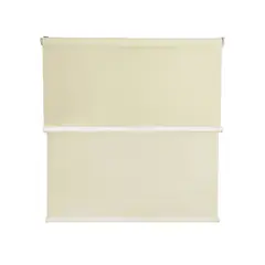 GUIZA - Cortina Roller Blackout 2 Paño 200x240 Doble Con Visillo Sin Cenefa