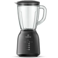 Licuadora 1,5L con Jarra de Vidrio y 6 velocidades 400W MBL40 Negra