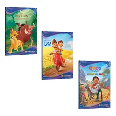 EDITORIAL GUADAL - Pack Libros Peliculas Disney-Rey León,Luca,Coco