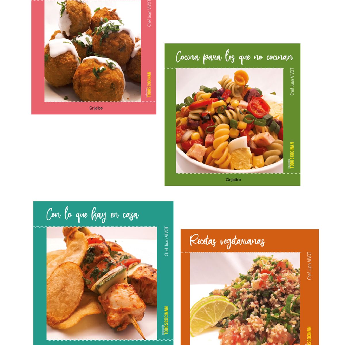 PENGUIN RANDOM HOUSE - Pack Libros Colección Todos Cocinan Recetas