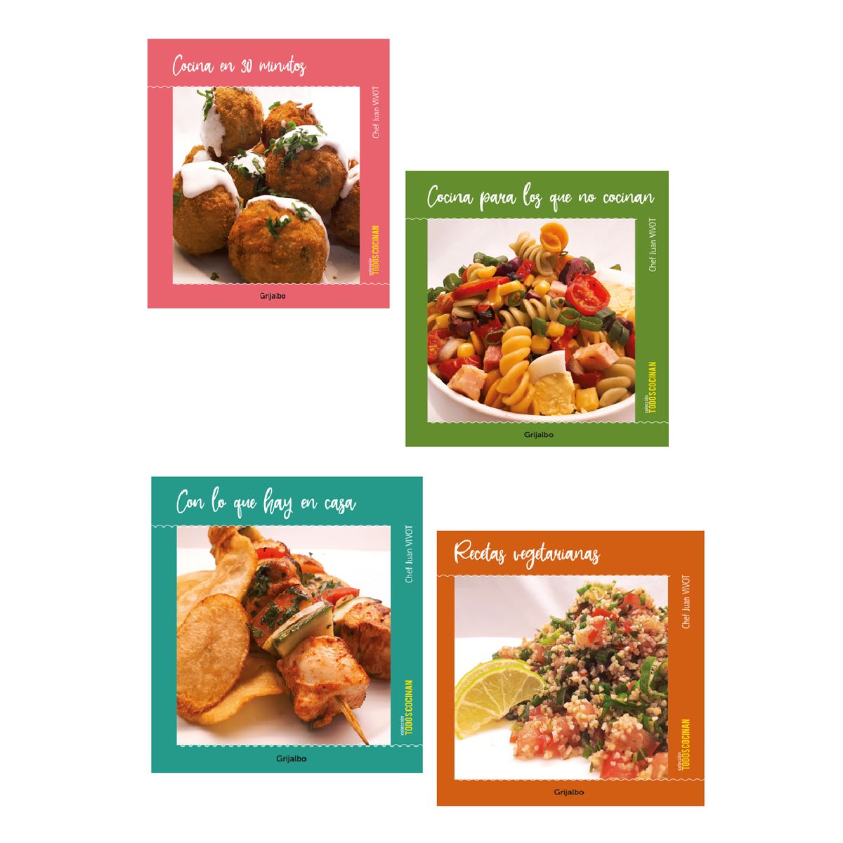 PENGUIN RANDOM HOUSE - Pack Libros Colección Todos Cocinan Recetas