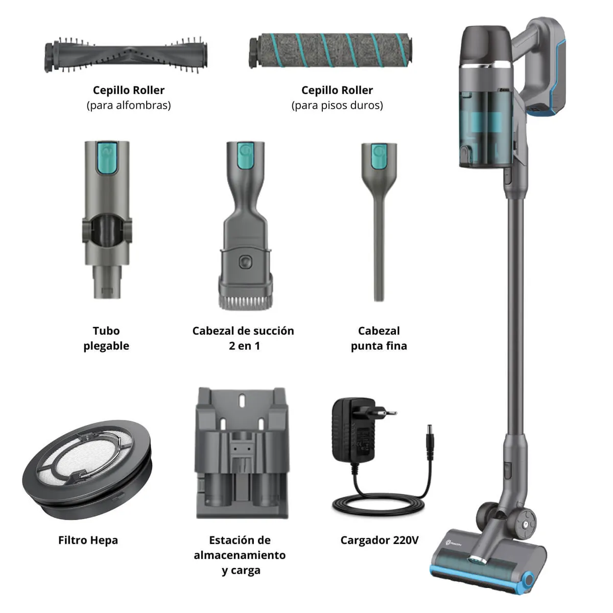 PRIMATERM - Aspiradora Inalámbrica X5-Full 450w PRIMATERM