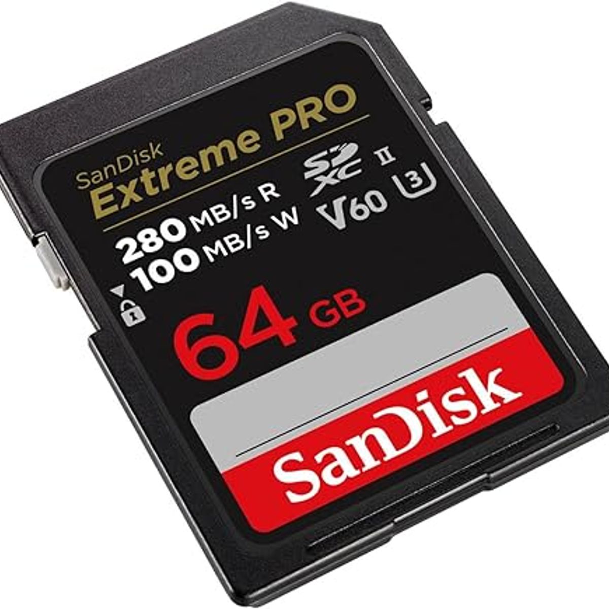 SANDISK - Memoria Sd Sandisk Extreme Pro 64gb 280mbs Uhs-ii V60 6k