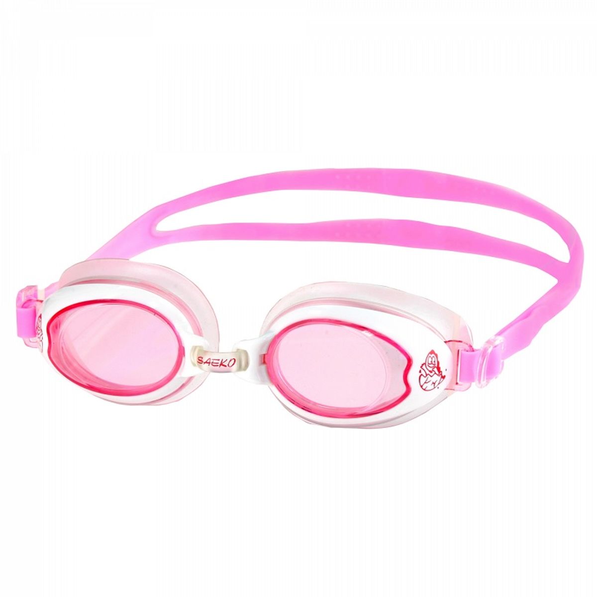 SAEKO - LENTE NATACION SAEKO S15 DINOSAURIO ROSADO