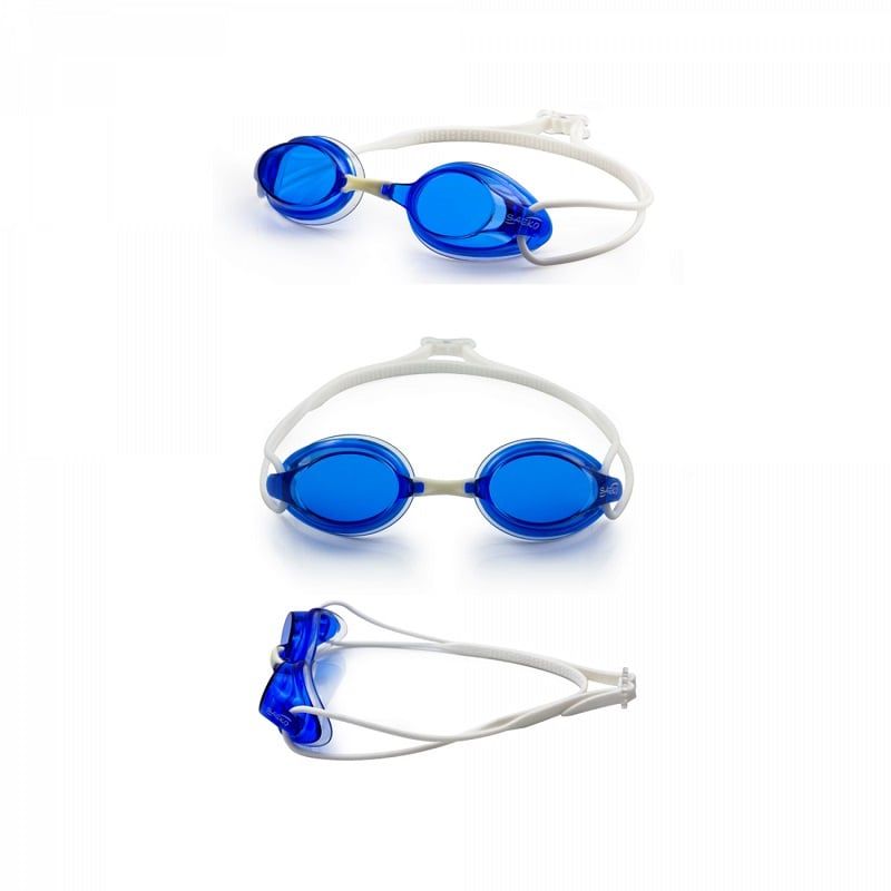 SAEKO - LENTE NATACION SAEKO S62 TORPEDO AZUL/BLANCO