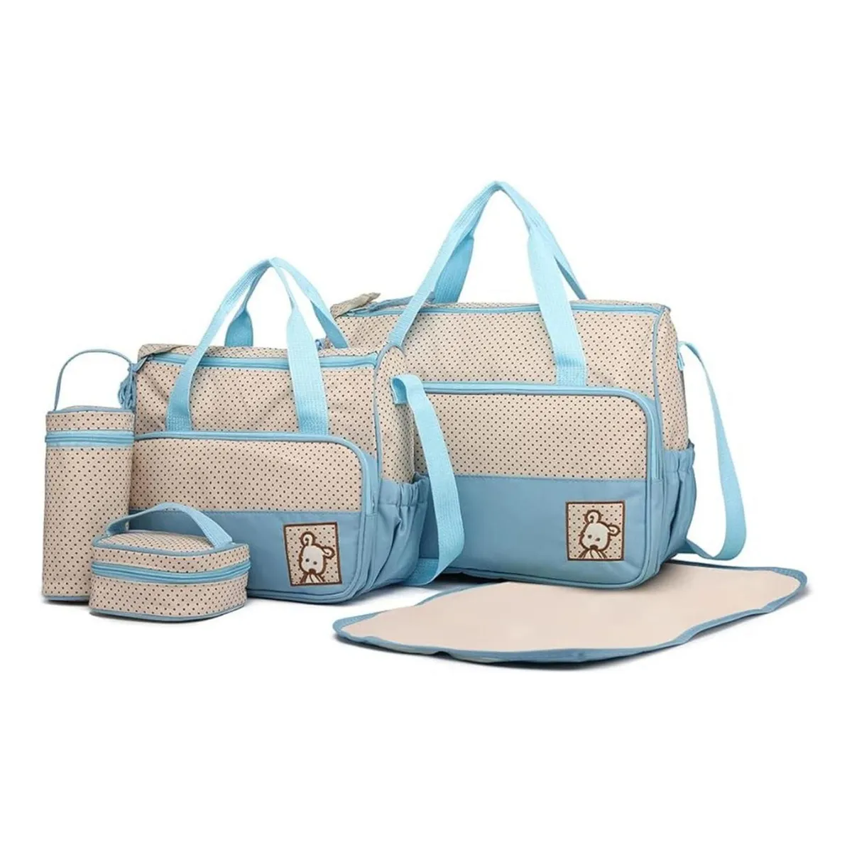 IMPORTCLICK - Bolso Maternal Cuidado Infantil Bebés PPM Azul