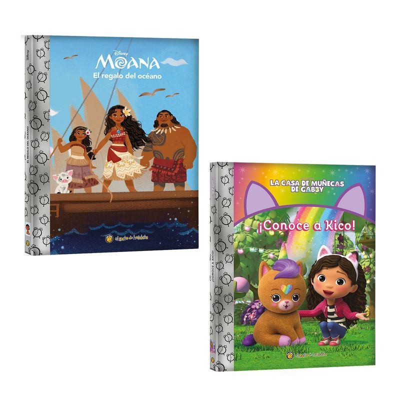 EDITORIAL GUADAL - Pack Libros Hora del Cuento Moana 2 y Conoce a Kiko