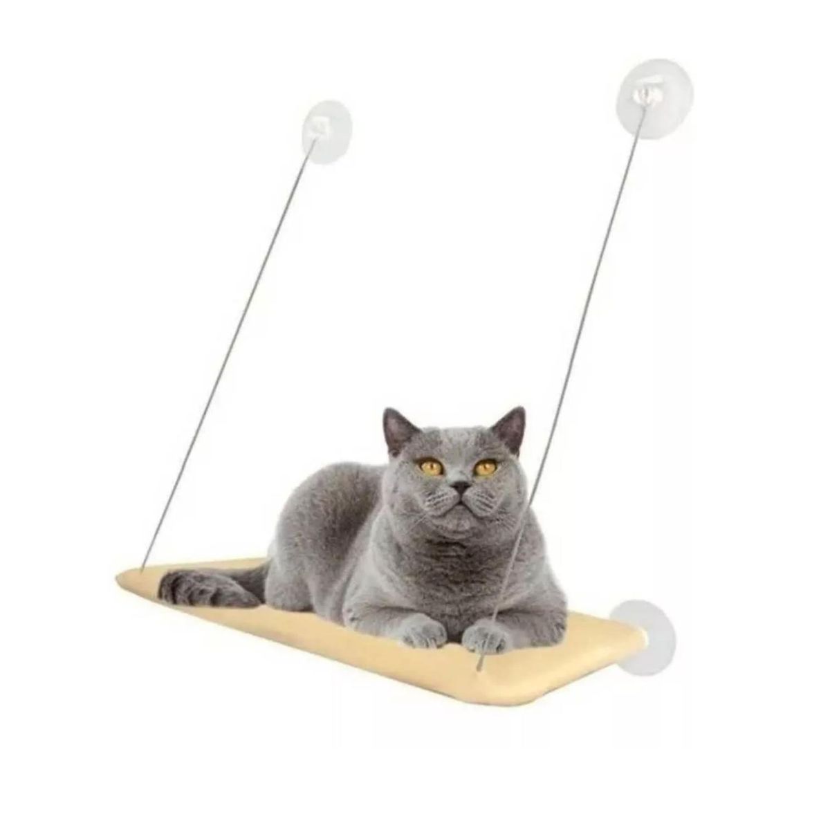 GENERICO - Hamaca Cama Para Gatos Colgante Ventana 55 x 35 cm