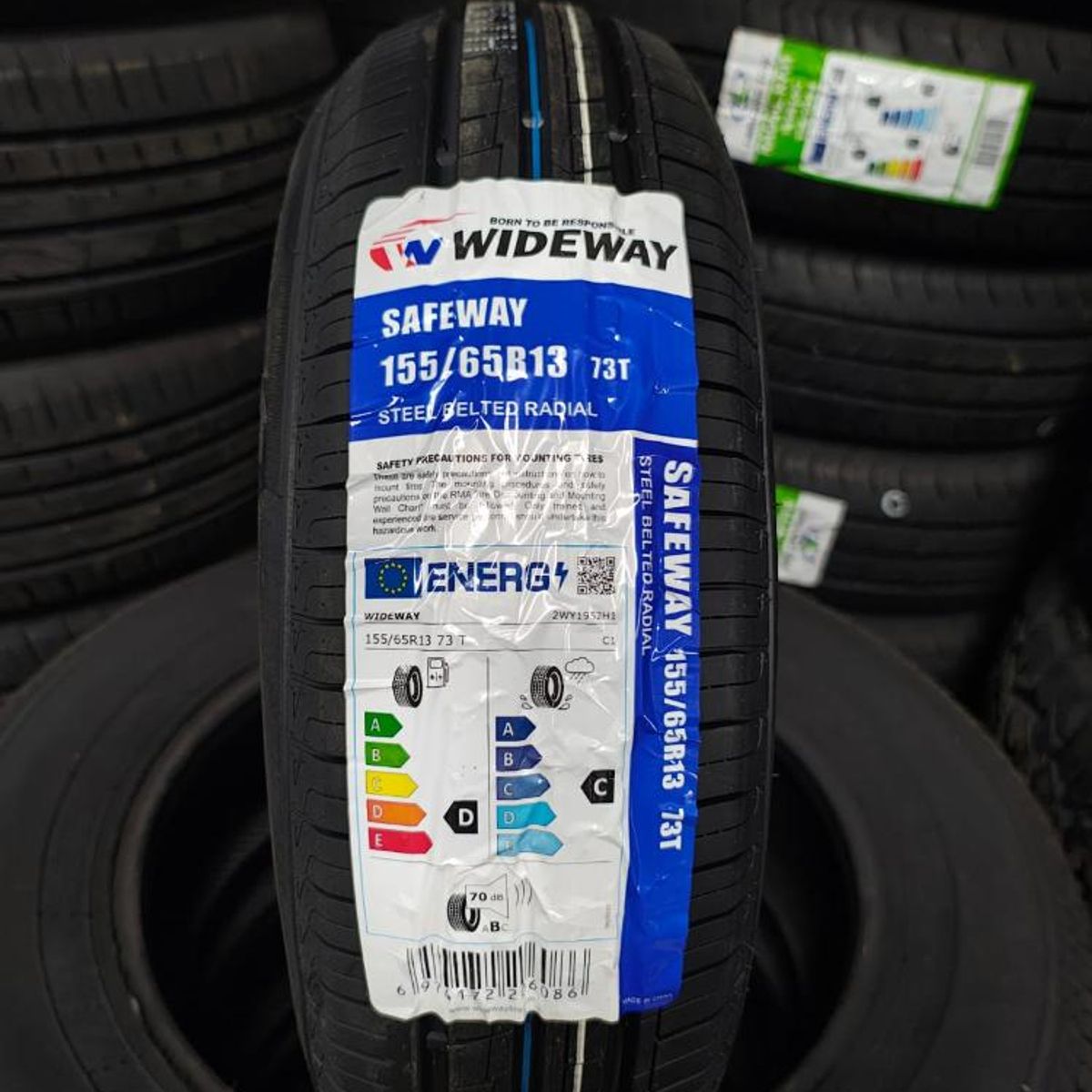 GENERICO - NEUMATICO 15565 R13 WIDEWAY SAFEWAY 73T