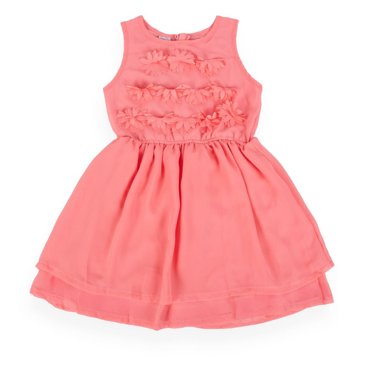 PILLIN - Vestido Niña - Coral