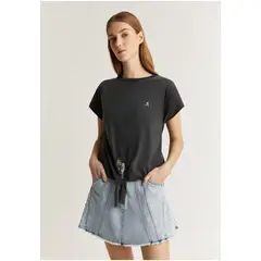 SCALPERS - Polera Print Nudo Dark Grey