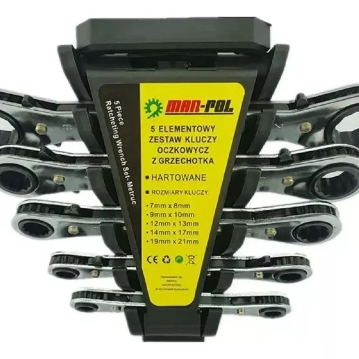 GENERICO - Juego De Llaves Corona Con Chicharra 5 Piezas