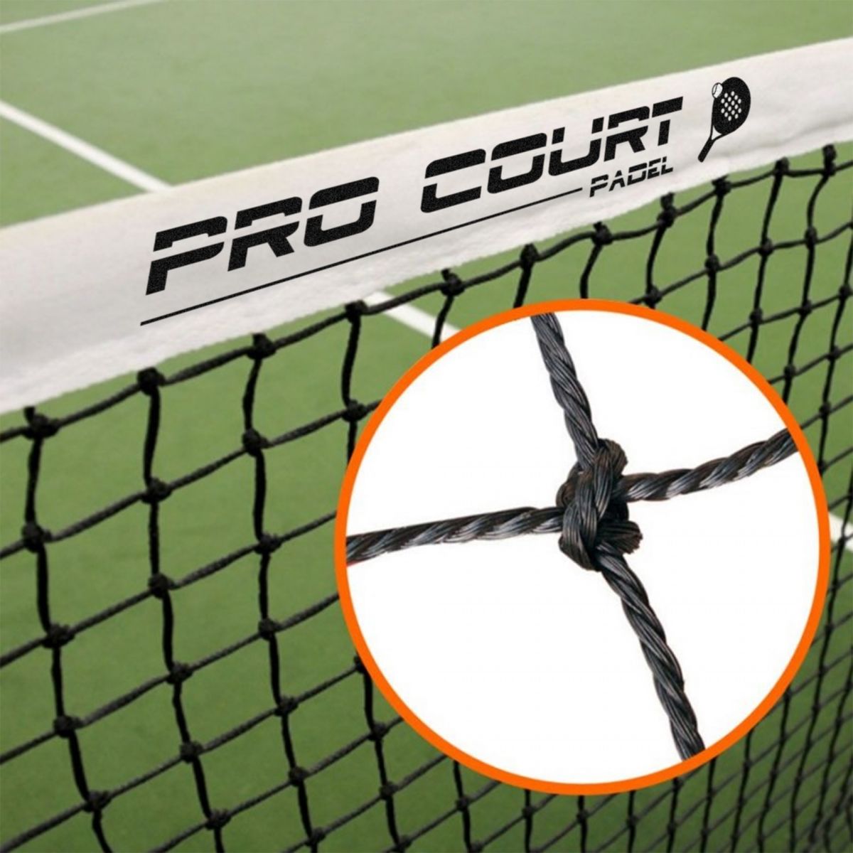 GENERICO - RED DE PADEL PRO COURT 40 PLY