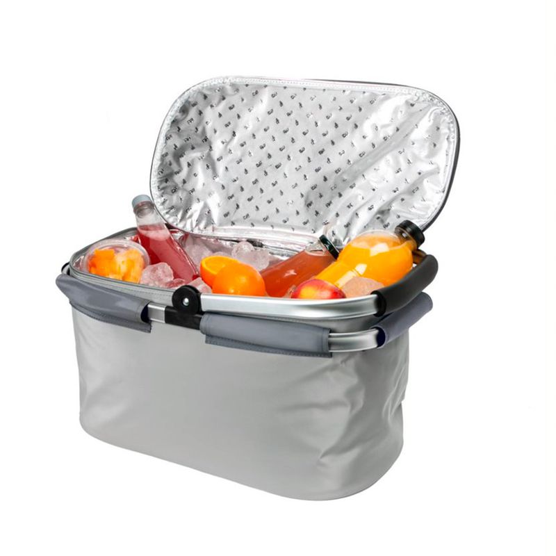 DOITE - Cooler Plegable Ferrel 22 Litros Gris Doite