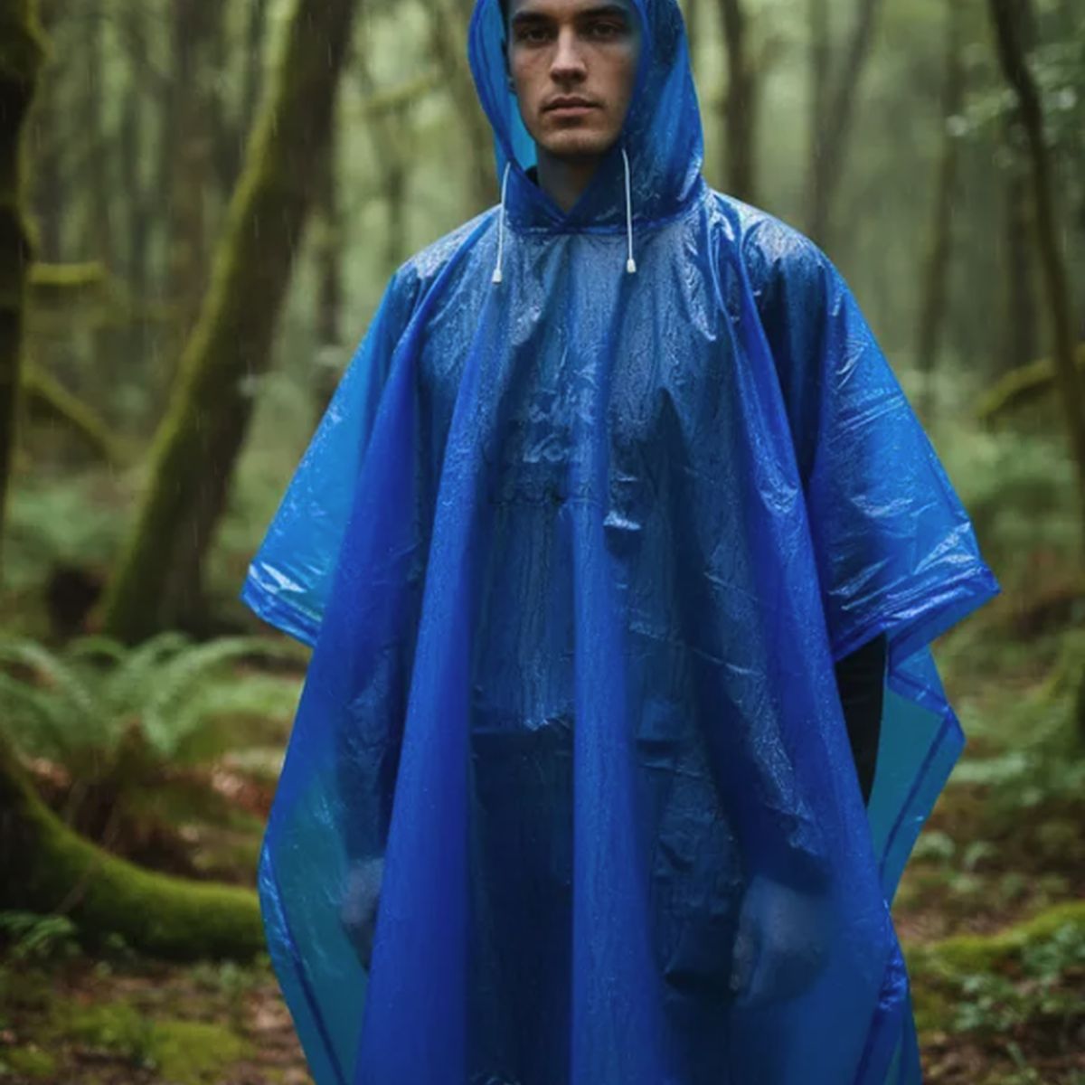 PRO OUTDOOR - Poncho Para Lluvia Impermeable Pro Outdoor