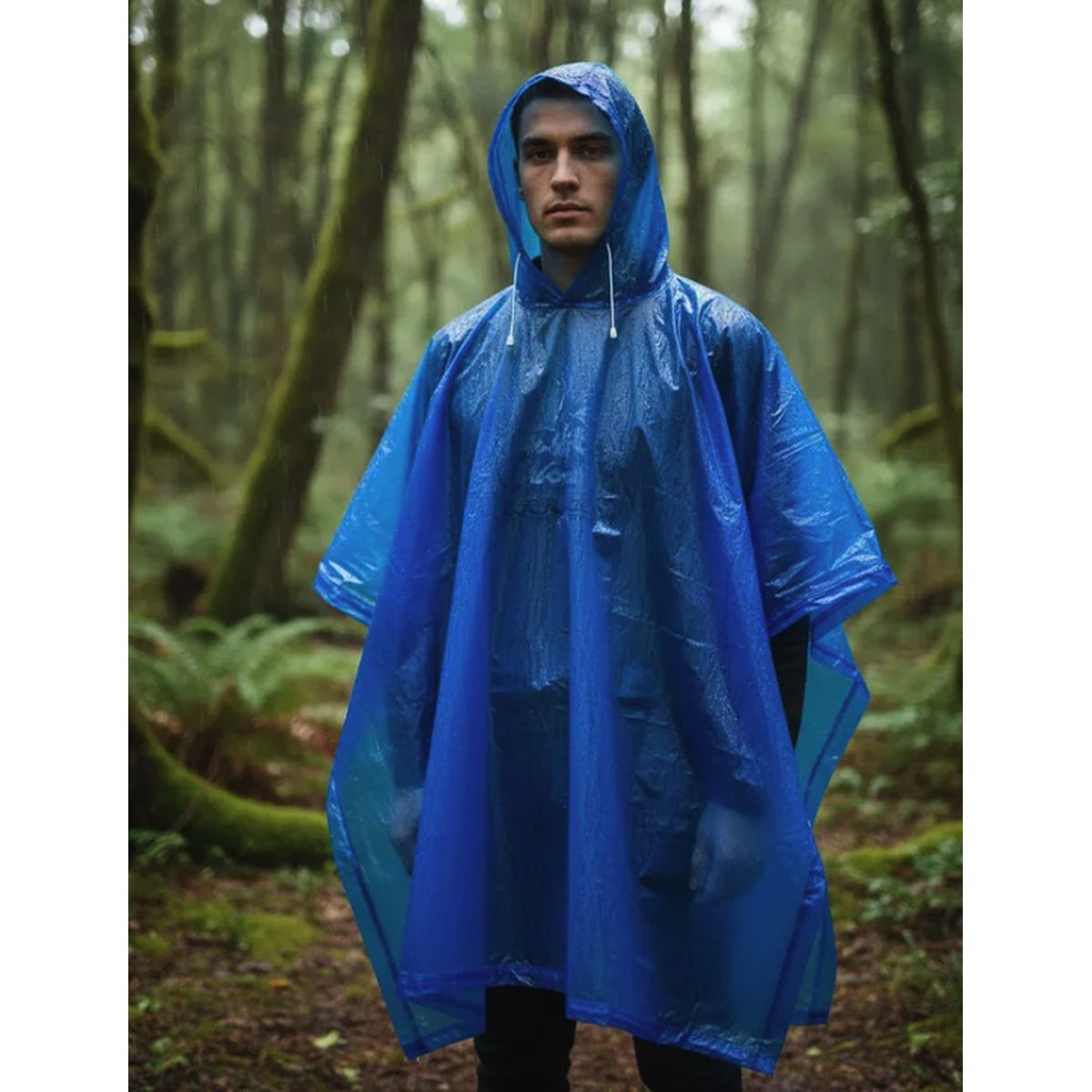 PRO OUTDOOR - Poncho Para Lluvia Impermeable Pro Outdoor