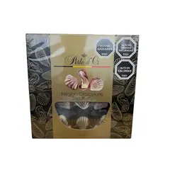GENERICO - Bombones De Chocolates Belgian Seashells Perle dOr 195G