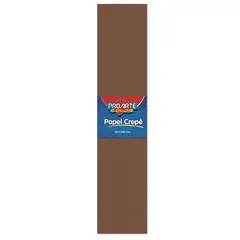 PROARTE - Papel Crepe 50 X 200 Cms Cafe Oscuro