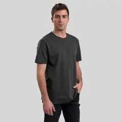 TRAUKO - Polera Hombre Algodón Gris Original Onix