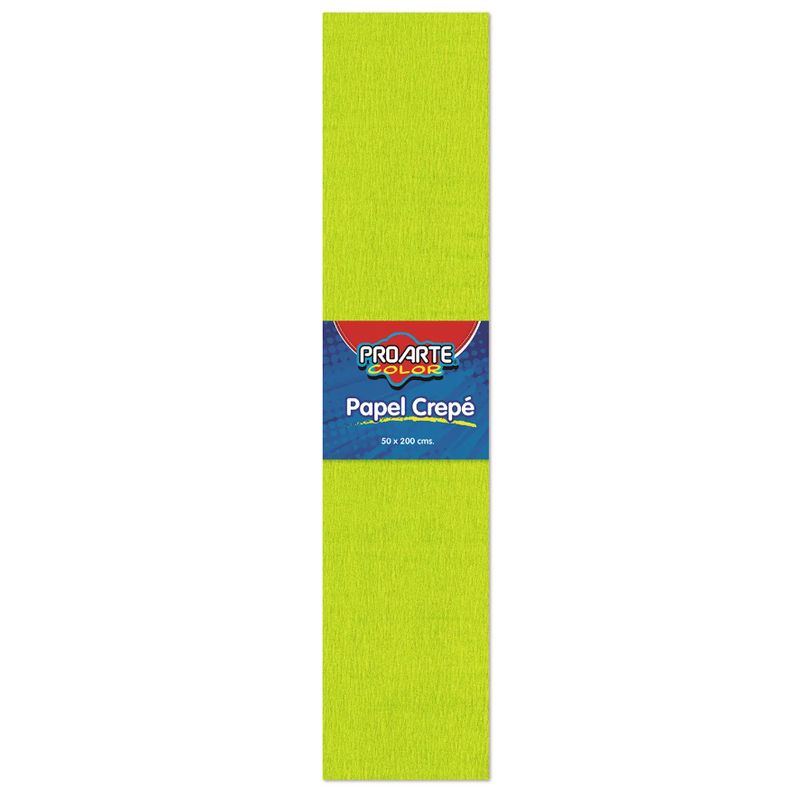 PROARTE - Papel Crepe Proarte 50 X 200 Cms Verde Limon