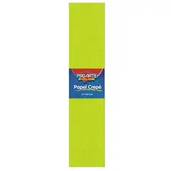 PROARTE - Papel Crepe 50 X 200 Cms Verde Limon