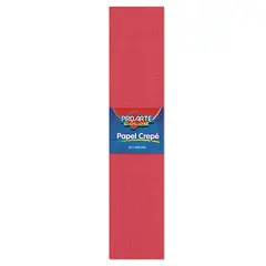 PROARTE - Papel Crepe 50 X 200 Cms Rojo Bemellon