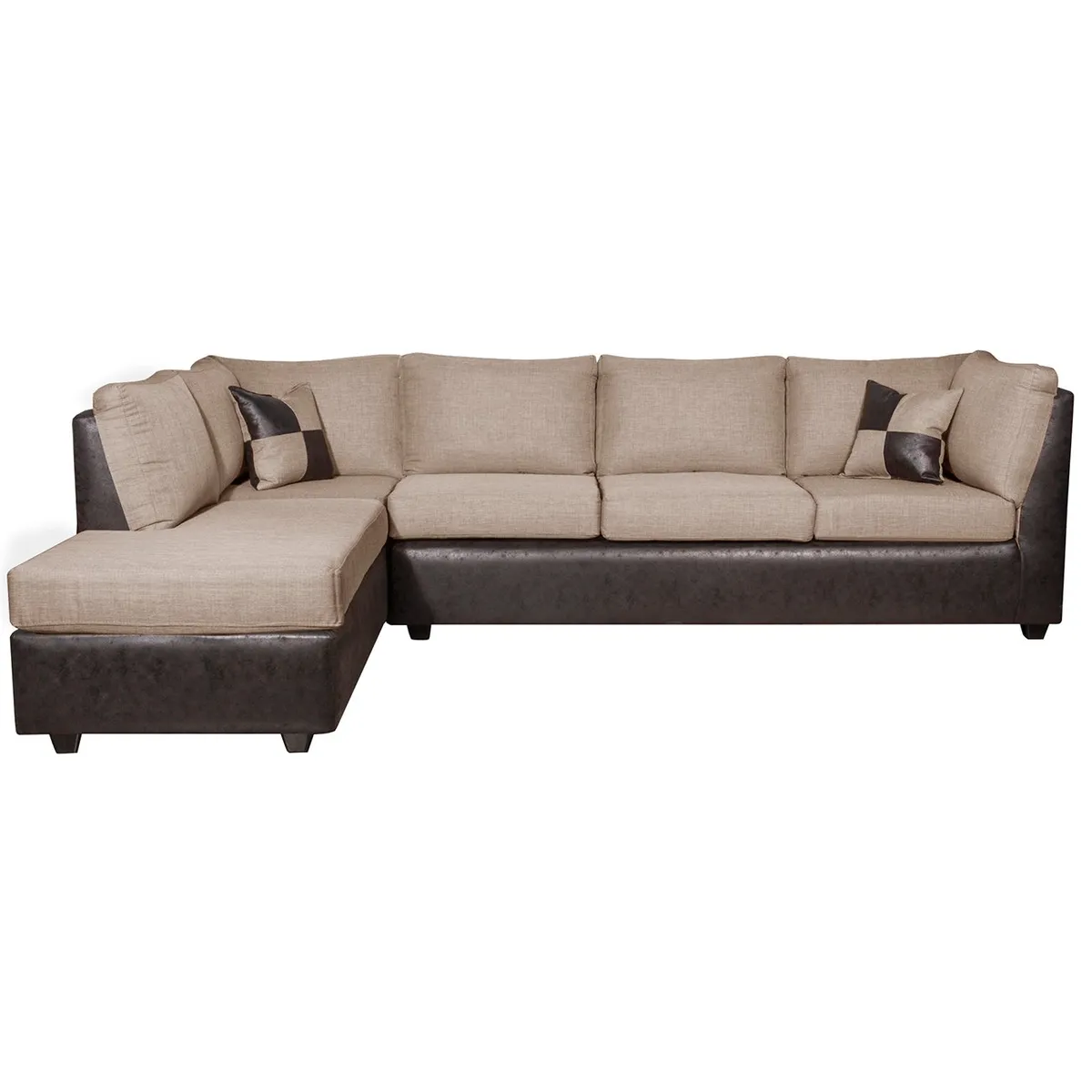 GENERICO - Sofá Seccional Fijo Izquierdo Donato Beige