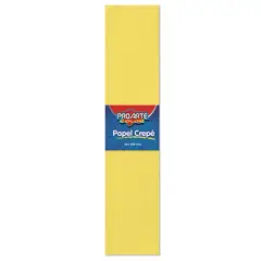 PROARTE - Papel Crepe 50 X 200 Cms Amarillo Claro