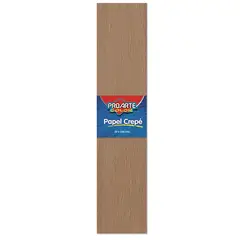 PROARTE - Papel Crepe 50 X 200 Cms Cafe Claro