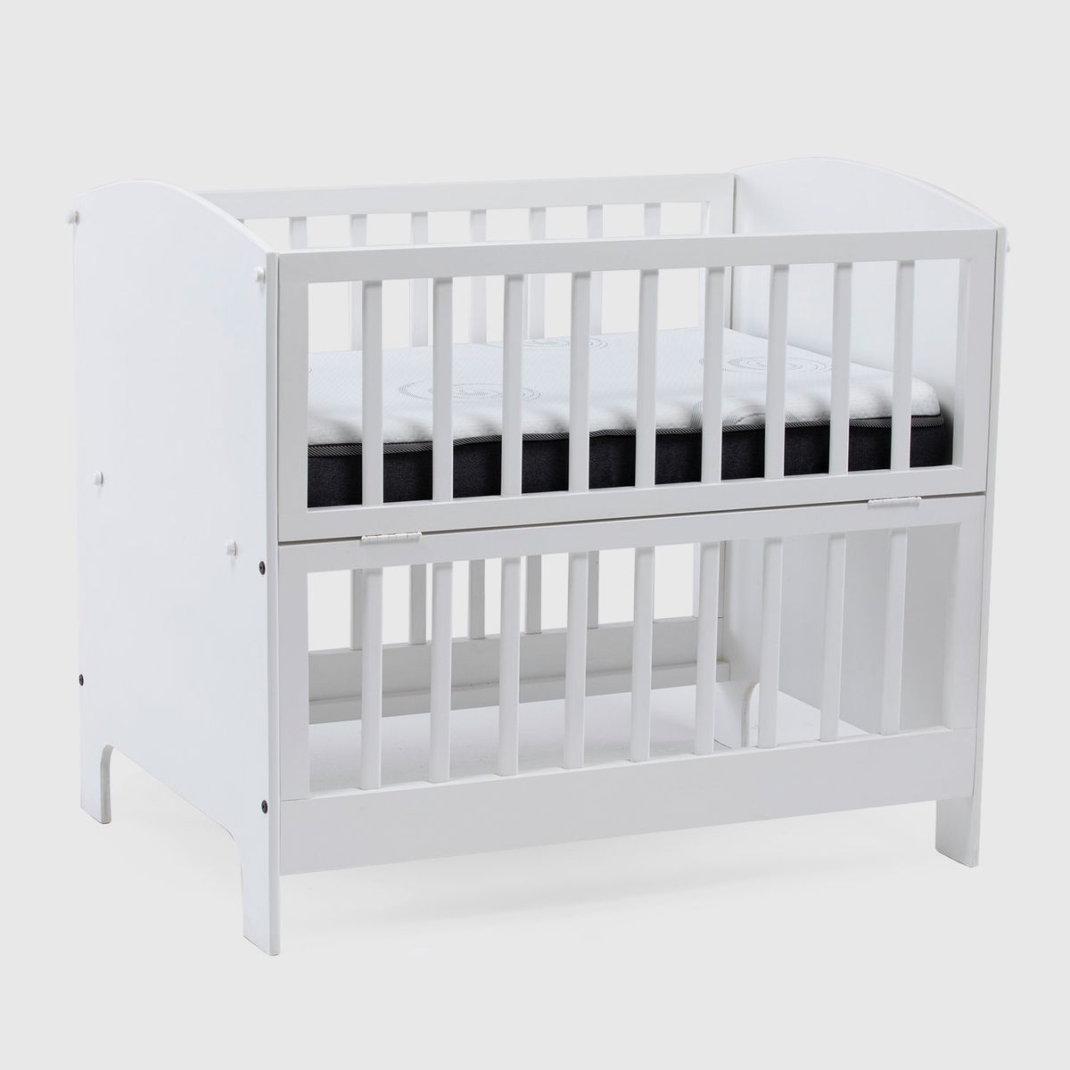LATAM HOME - Cuna Evolutiva Zen Baby Alba 100X70  + Colchon