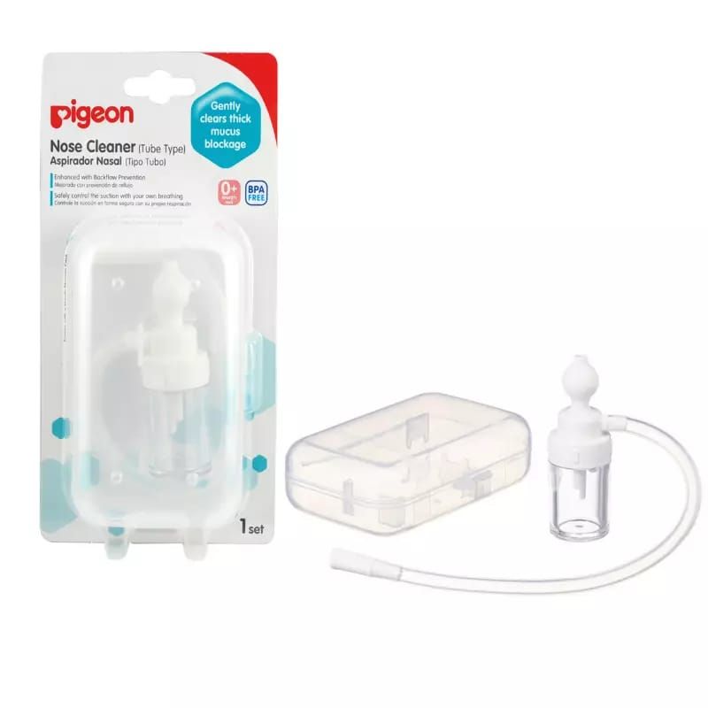 PIGEON - Aspirador Nasal Pigeon Con Deposito Para Bebes Saca Mocos