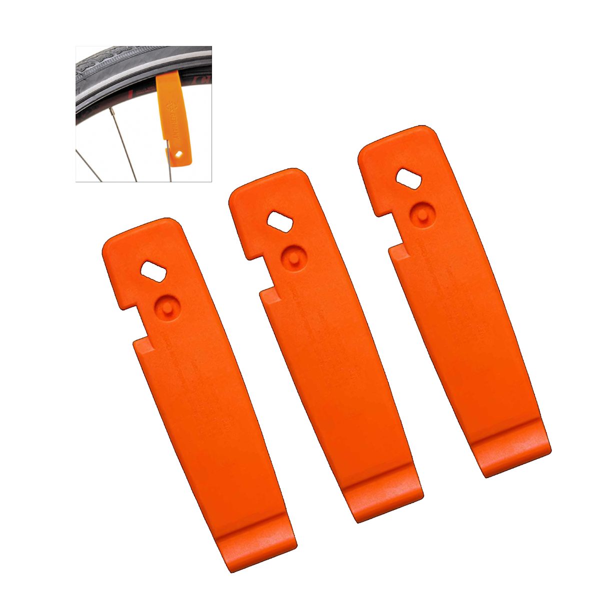 SKS GERMANY - Set 3 Desmontador Neumáticos Extractor Purgador Valvulas Sks