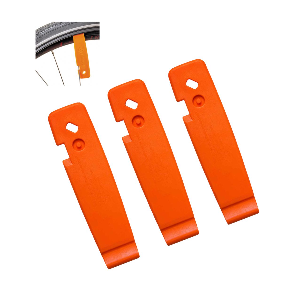 SKS GERMANY - Set 3 Desmontador Neumáticos Extractor Purgador Valvulas Sks