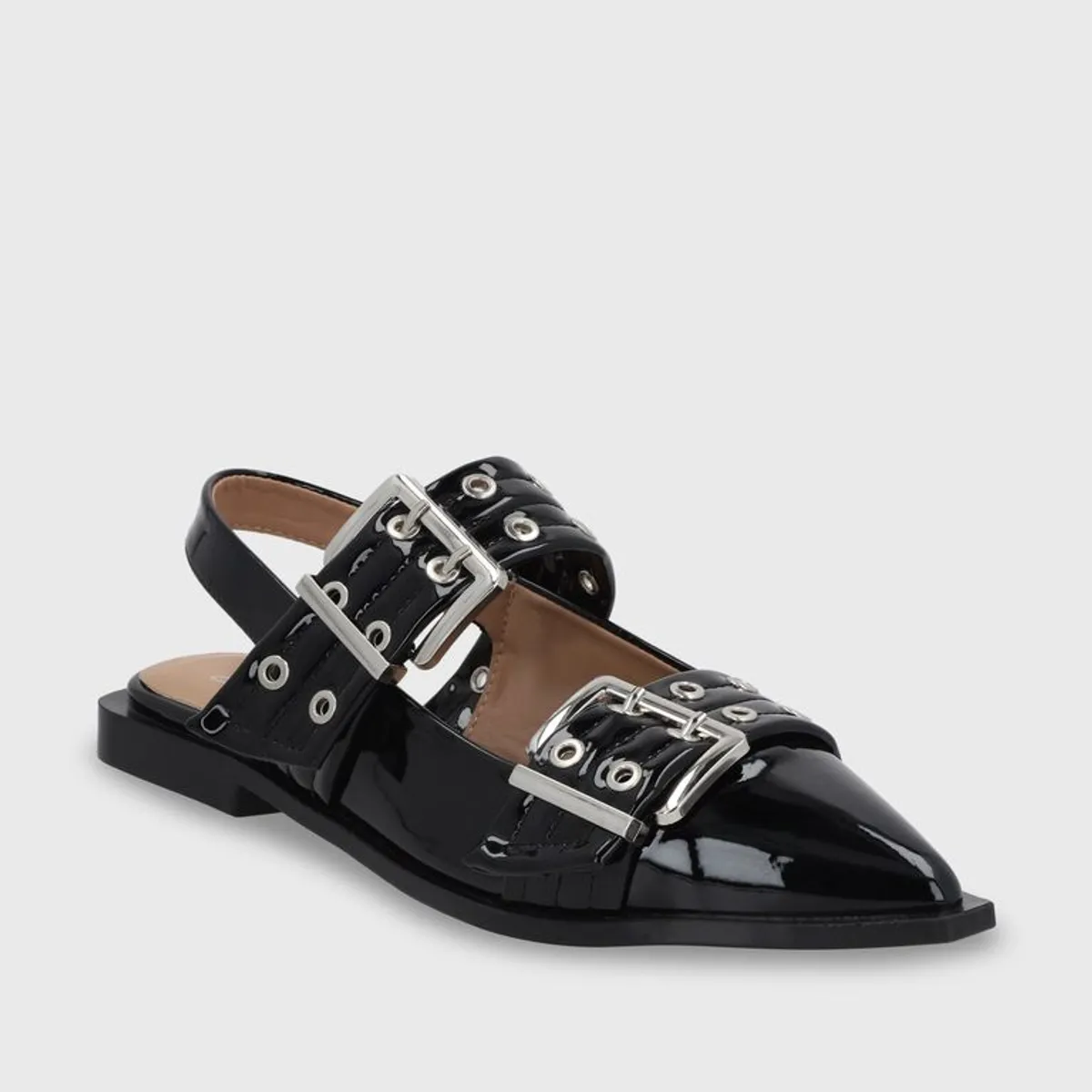 GOTTA - Ballerina Plana Negra Mujer 55240
