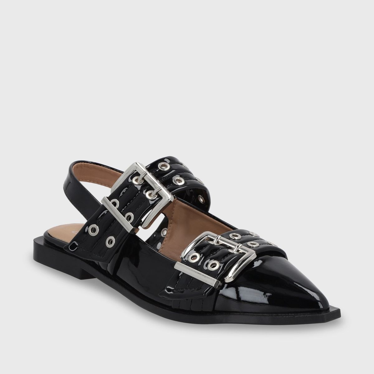 GOTTA - Ballerina Plana Negra Mujer 55240