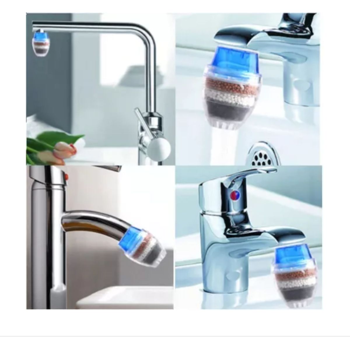 GENERICO - Lleva 2 Filtros Agua , Purificador De Agua Llave , Filtro