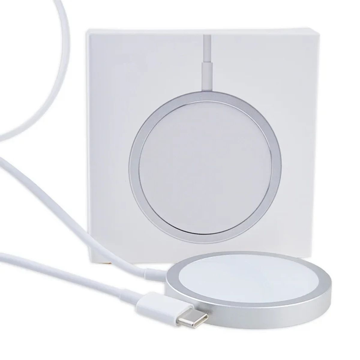 OEM - Cargador Inalámbrico Magnético USB-C compatible con iPhone 15w